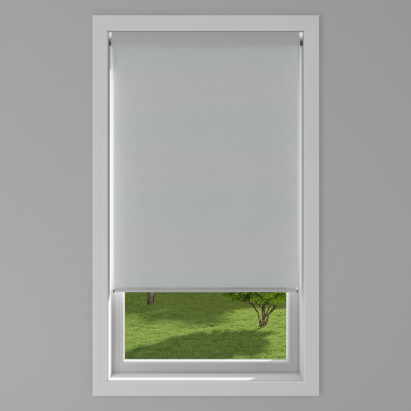 An image of Atlantex asc Electric Roller Blind - Silver