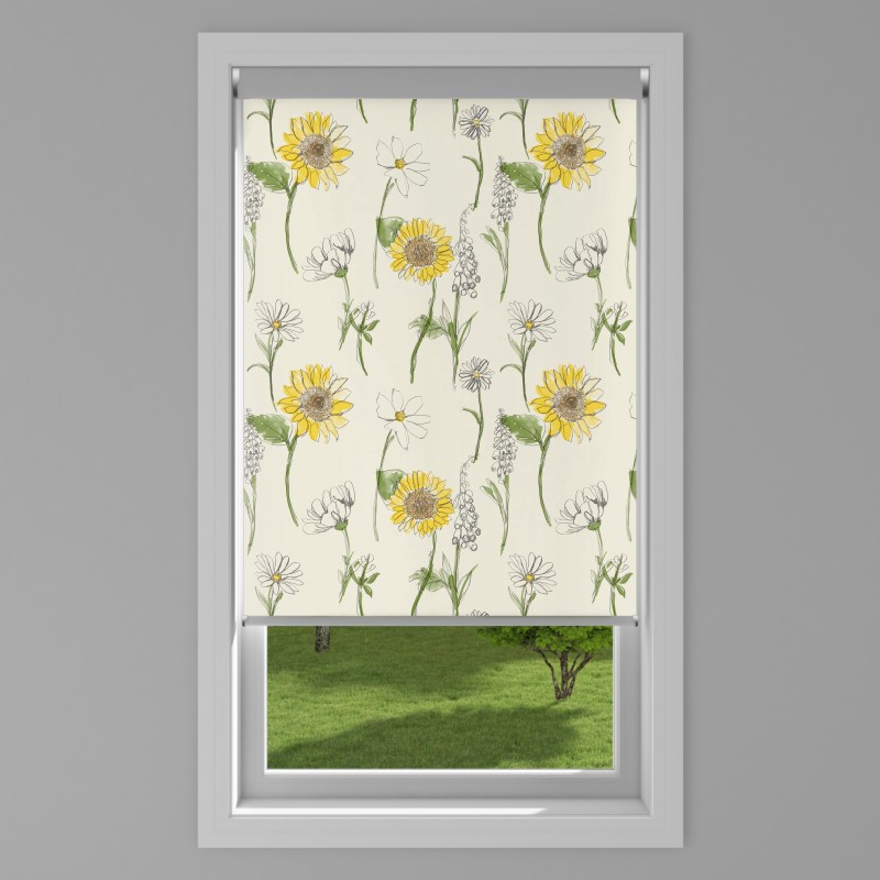 An image of Kimberley Electric Roller Blind - Sunflower