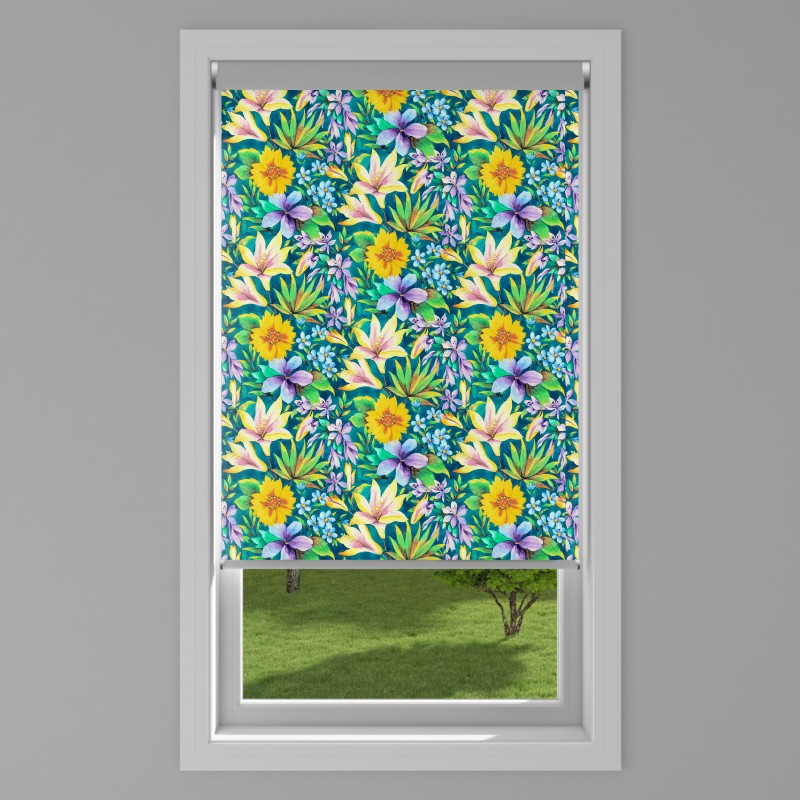 An image of Laci Blackout Electric Roller Blind - Bold