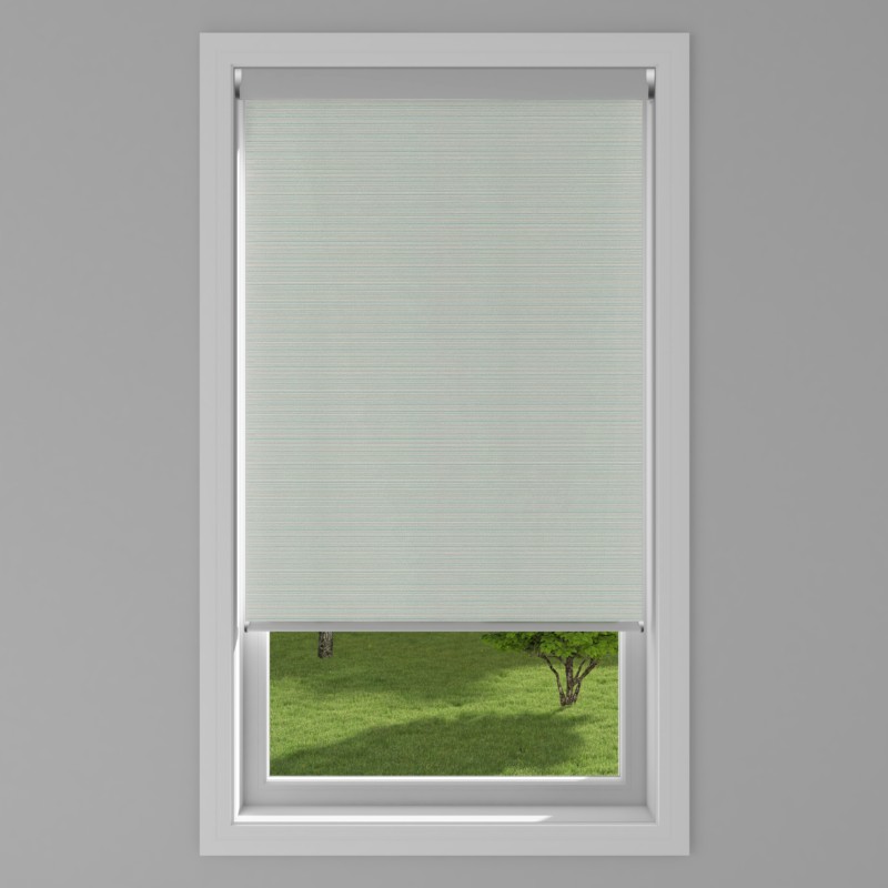 An image of Lagan asc eco Electric Roller Blind - Teal