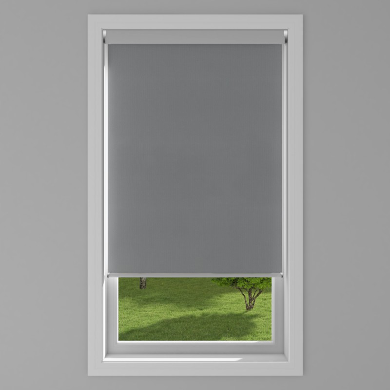 An image of Odessa Electric Roller Blind - Concrete