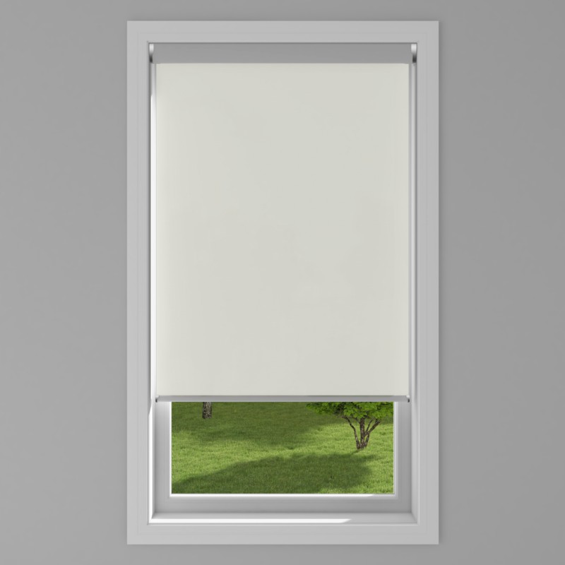 An image of Odessa Electric Roller Blind - Snowdrop