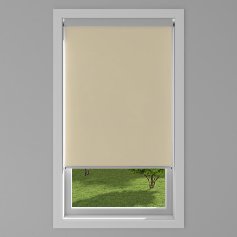 An image of Palette Electric Roller Blind - Biscotti