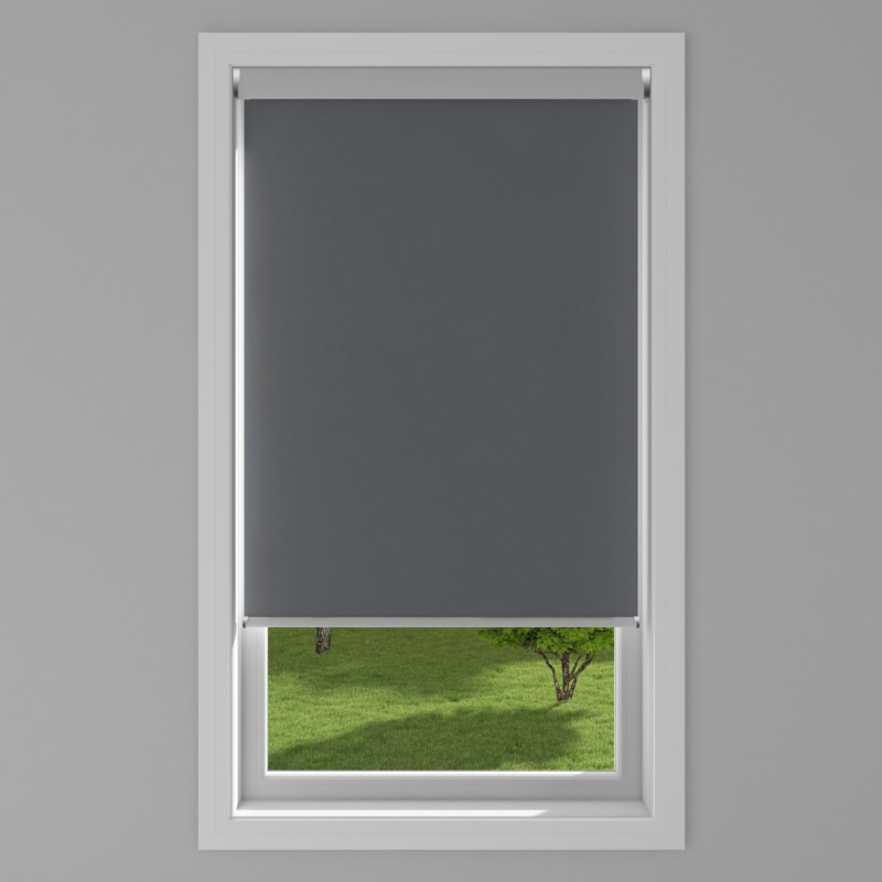 An image of Palette Electric Roller Blind - Charcoal