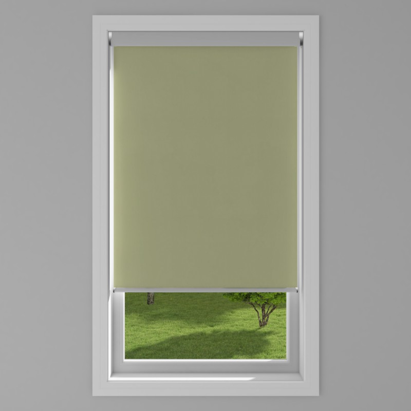 An image of Palette Electric Roller Blind - Green