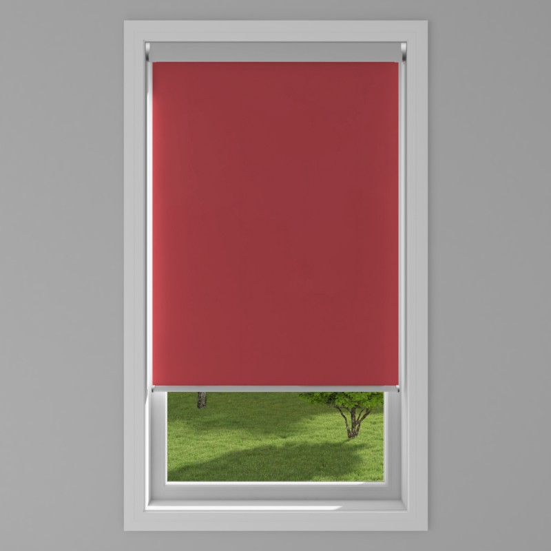 An image of Palette Electric Roller Blind - Redcurrant