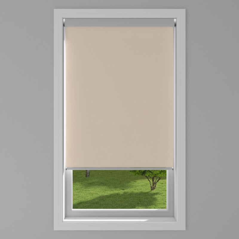 An image of Panama Pro 3% Electric XL Roller Blind - Linen